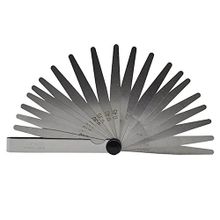 Badem10 13 Yaprak 200 mm 0.05-1.00 mm DW Sentil Filler Feeler Çakısı Boşluk Ölçme