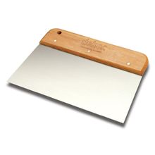 Badem10 22 cm Dekor Geniş Ispatula Ahşap Saplı Spatula