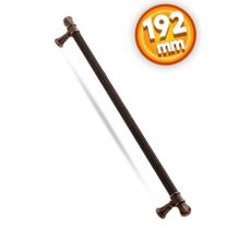 Badem10 Akbatı 192 mm Antik Bakır Metal Çekmece Dolap Kapak Kulbu