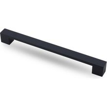 Badem10 Cemre 224 mm Mat Siyah Metal Çekmece Mutfak Dolap Kapak Kulbu