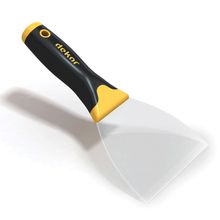 Badem10 Dekor Şeffaf Ispatula Spatula Kesme 10 cm Tamir Spatulası