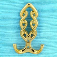 Badem10 Gold Sırma Askı Portmanto Metal Vestiyer Kapı ve Duvar Askısı