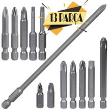 Badem10 Izeltaş-Klytek Matkap Bits Düz Yıldız Torx 13 Parça Vidalama Ucu