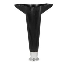 Badem10 Kanepe Koltuk Masa Siyah Krom 22 cm Puf Sehpa Baza Ayağı