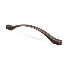 Badem10 Kartaca Çekmece Mutfak Dolap Kapak 160-192 mm Antik Bakır Metal Kulp