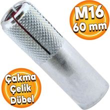 Badem10 M16 Çakma Çelik Dübel