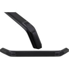 Badem10 Mat Siyah Metal 320 mm Mobilya Dolap Kapak Çekmece Kulpu