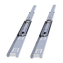 Badem10 Metal En 4.3 cm Uzunluk 45 cm Bilyalı Dolap Çekmece Rayı