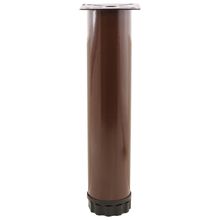 Badem10 Mobilya Kanepe Baza Koltuk Destek Ayağı Ayarlanabilir 20 cm Kahverengi Metal Ayak