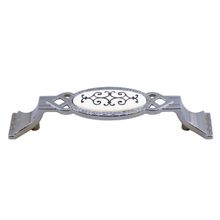 Badem10 Palmira Mutfak Dolabı Çekmece Dolap Kapak Krom Renk 96 mm Metal Kulp