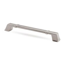 Badem10 Passage Çekmece Dolap Kapak 192 mm İnox Metal Kulp