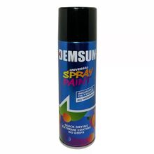 Badem10 RAL9005 200 ml Demsun Akrilik Efektli Parlak Siyah Sprey Boya