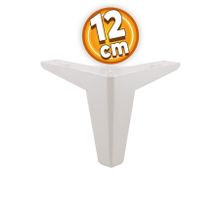 Badem10 Sedir Lüks 12 cm Beyaz Baza Mobilya Kanepe Sehpa TV Ünitesi Koltuk Ayağı