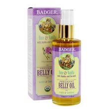 Badger Balm Belly Oil 118 ml Hamilelik Öncesi Ve Sonrası İçin Nemlendirici