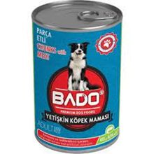 Bado Yetişkin Etli 415 gr Yaş Köpek Maması