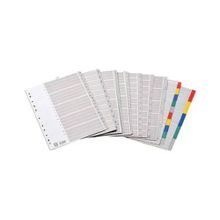 Bafix 1-12 Rakamlı Plastik A4 Seperatör