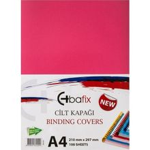 Bafix Plastik Opak A4 160 MIC Pembe Cilt Kapağı
