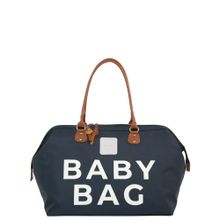Bagmori Lacivert Baby Bag Baskılı Bebek Bakım Çantası