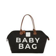 Bagmori M000008582 Siyah Baby Bag Baskılı Bebek Bakım Çantası