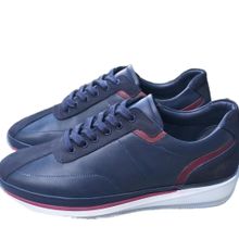 Bags Shoes PRX18019 Lacivert Erkek Deri Casual Günlük Ayakkabı