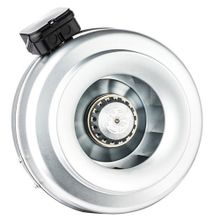 Bahçıvan 10 cm çapında BDTX 100 2610 D/D 230 Watt Monofaze Yuvarlak Kanal Fanı Geriye Eğimli