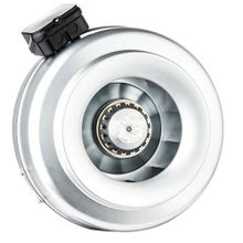 Bahçıvan 35.5 cm çapında BDTX 355-A 1400 D/D 230 Watt Monofaze Yuvarlak Kanal Fanı Geriye Eğimli