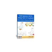 Bak Aynısını Boya Kitap Seti 3 Fasikül Kitap