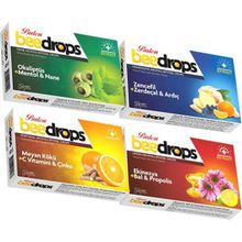 Balen Beedrops Nane Aromalı 24 Pastil + Mandalina Aromalı 24 Pastil + Portakal Aromalı 24 Pastil + Limon Aromalı 24 Pastil