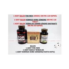Balen Formen(Erkek)+tribulus Terrestris+kırmızı Kore Gınseng