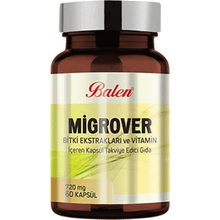 Balen Migrover 720 mg Bitki Ekstraktları 60 Kapsül