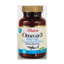 Balen Omega-3 650 mg İçeren 100 Kapsül Balık Yağı