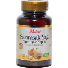 Balen Sarımsak Yağı 100 Yumuşak Kapsül