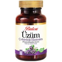 Balen Üzüm Çekirdeği Ekstraktı 3x60 Kapsül