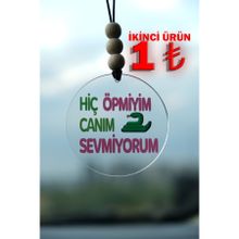 Balkhoon Hiç Öpmiyim Canım Yılan Sevmiyorum Dikiz Aynası Süsü