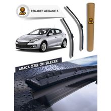 BALP 60x40 cm 2009-2015 Renault Megane 3 Muz Silecek Takımı