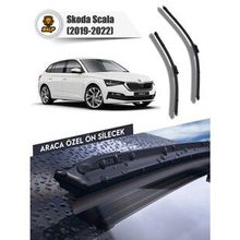 BALP 65x45 cm 2019-2022 Skoda Scala Muz Silecek Takımı