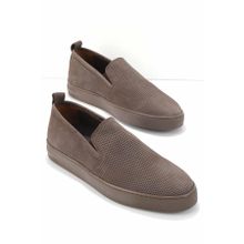 Bambi E01549181201 Vizon Nubuk Leather Erkek Casual Ayakkabı