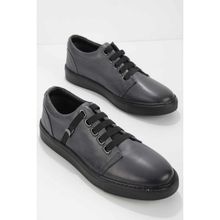 Bambi E019020016 Gri Leather Erkek Sneaker