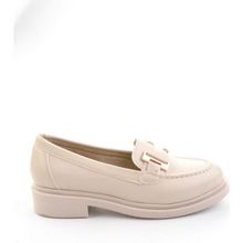 Bambi K01257050309 Bej Kadın Loafer Ayakkabı