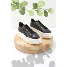 Bambi K01344008009 Siyah Kadın Sneaker