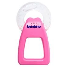 Bambino Pembe Tutma Saplı Sulu Diş Kaşıyıcı