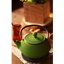 Bambum Linden Fıstık Yeşili 750 ml Döküm Demlik