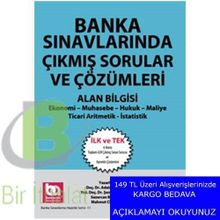 Banka Sınavlarında Çıkmış Sorular ve Çözümleri Alan Bilgisi - Adalet Hazar av sezercan bektas Mahmut Ceylan