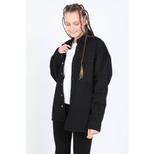 Banny Jeans Siyah Kadın Oversize Jean Gömlek