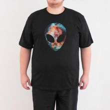 Bant Giyim Alien Cosmos Siyah Erkek T-shirt