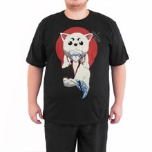 Bant Giyim Gintama Siyah Erkek T-shirt