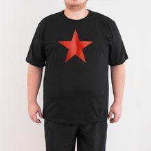 Bant Giyim Kızılyıldız Siyah Erkek T-shirt