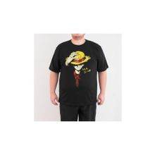 Bant Giyim One Piece Luffy Siyah Erkek T-shirt