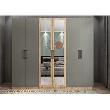 Baramolife GAL8 Life 6 Kapaklı Çam Antrasit 240 cm Gardrop