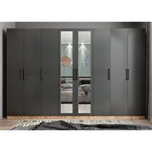 Baramolife GSL8 Life Sekiz Kapaklı Çam Antrasit 280 cm Gardrop